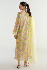 3 Piece - Embroidered Suit - C6290 3 Piece - Embroidered Suit - C6290