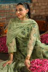 3 Piece - Embroidered Suit - E1698 3 Piece - Embroidered Suit - E1698