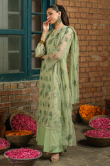 3 Piece - Embroidered Suit - E1698 3 Piece - Embroidered Suit - E1698