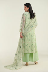 3 Piece - Embroidered Suit - E1698 3 Piece - Embroidered Suit - E1698