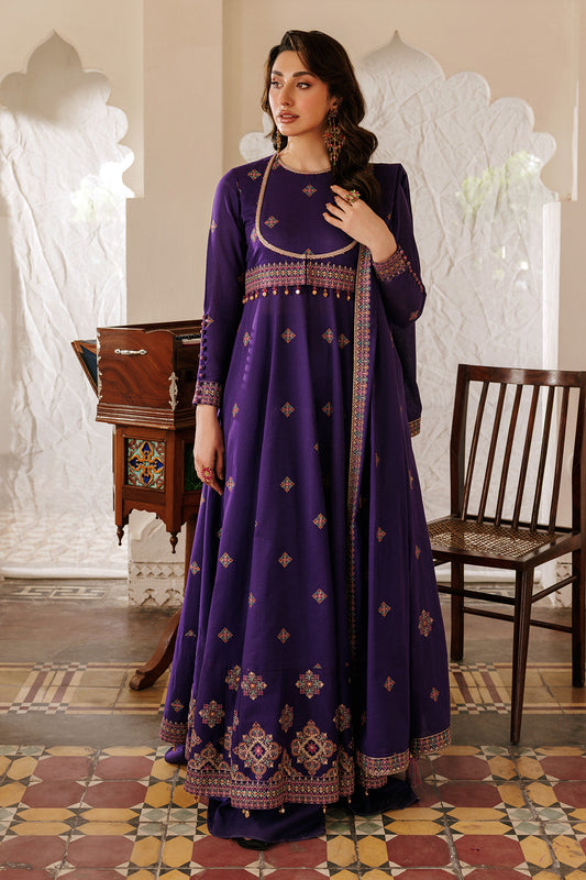 3 Piece - Embroidered Suit - E1816