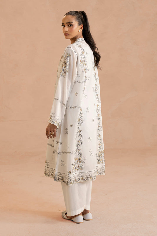 2 Piece - Embroidered Suit - MCP1916