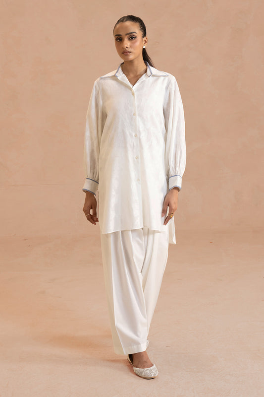 2 Piece - Embroidered Suit - MCP1912