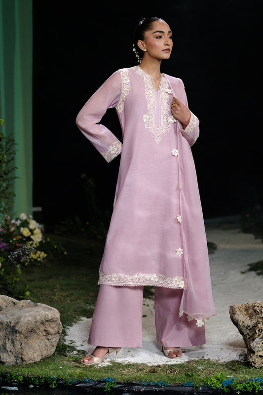 4 Piece - Embroidered Suit - MCP1704-1