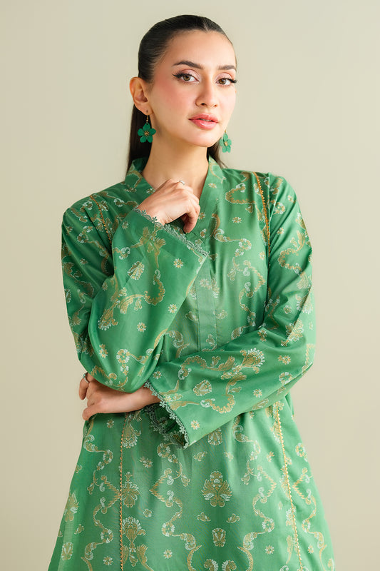 2 Piece - Printed Suit - C6108