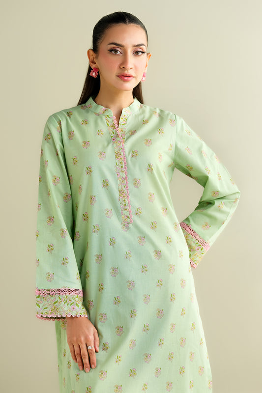 2 Piece - Printed Suit - C6107