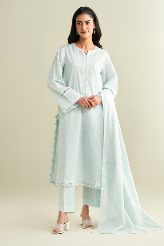 2 Piece - Printed Suit - C6124