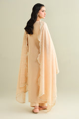 3 Piece -  Embroidered Suit - C6190