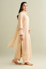3 Piece -  Embroidered Suit - C6190