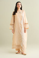 3 Piece -  Embroidered Suit - C6190