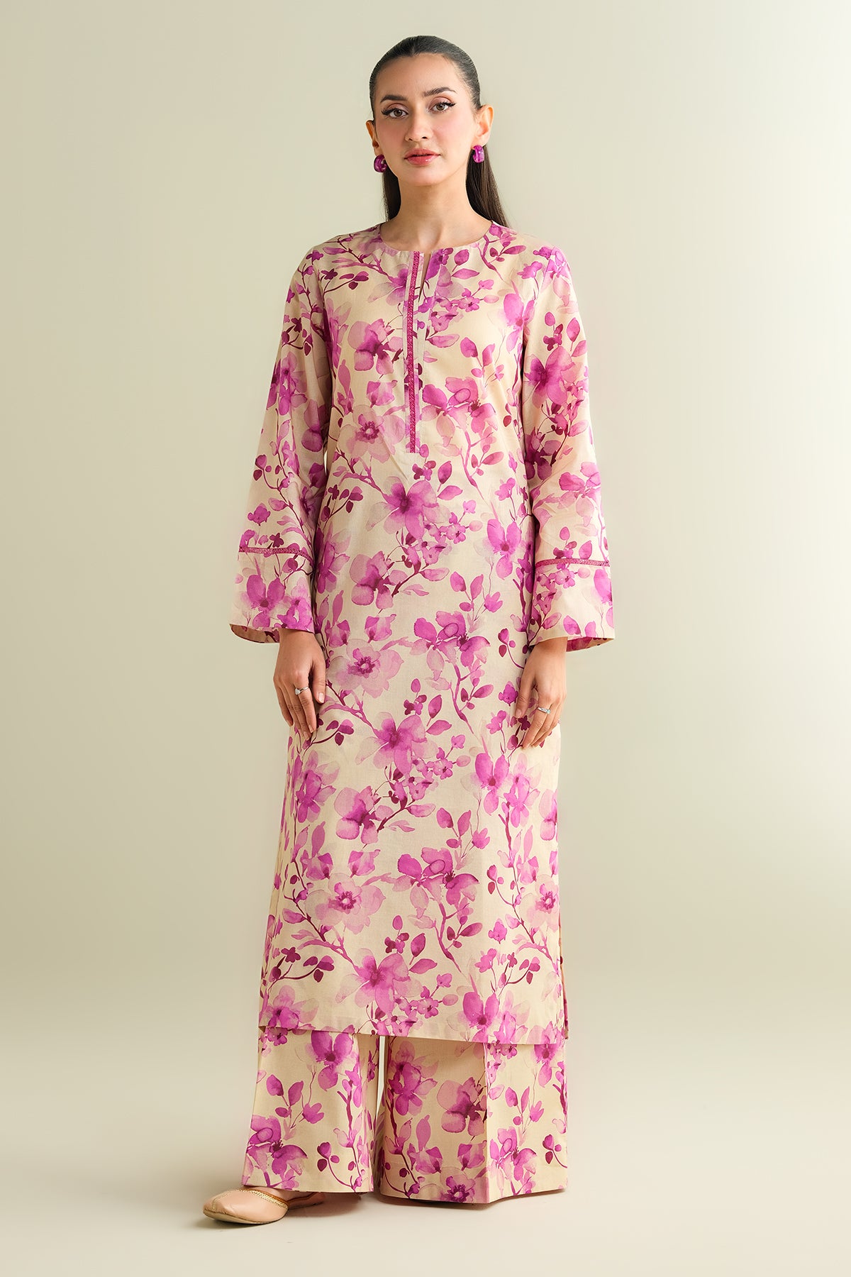 2 Piece - Printed Suit - C6115