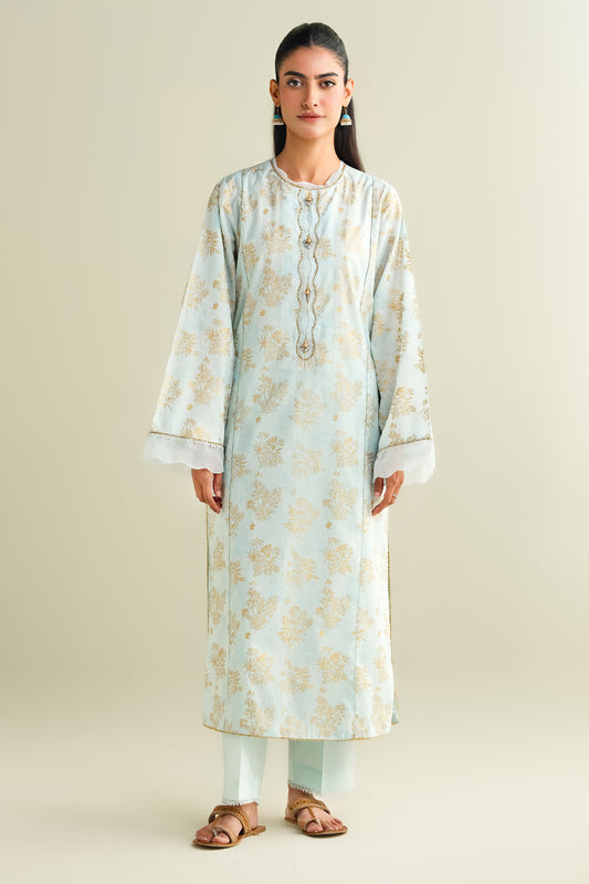 2 Piece - Printed Suit - C6114