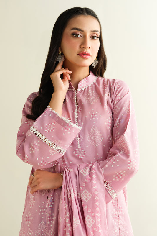 2 Piece - Printed Suit - C6125