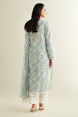 2 Piece - Embroidered Suit - C6120