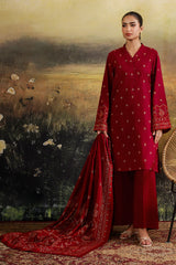3 Piece - Printed Suit - C6449