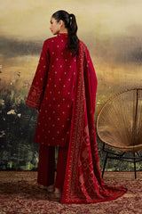 3 Piece - Printed Suit - C6449
