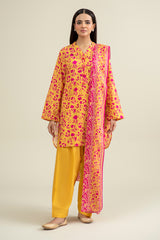 3 Piece - Printed Suit - X6239
