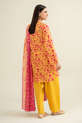 3 Piece - Printed Suit - X6239