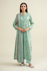3 Piece - Printed Suit - X6217