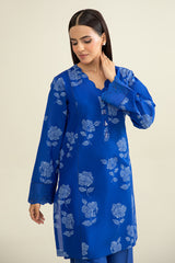 2 Piece - Printed & Embroidered Suit - C6272