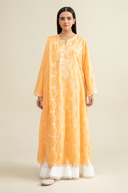 2 Piece - Embroidered Suit - C6267