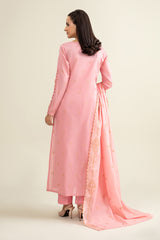 3 Piece - Embroidered Suit - E1722