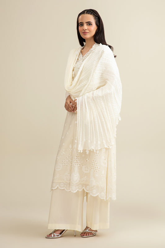 Embroidered Dupatta - MC1825-1