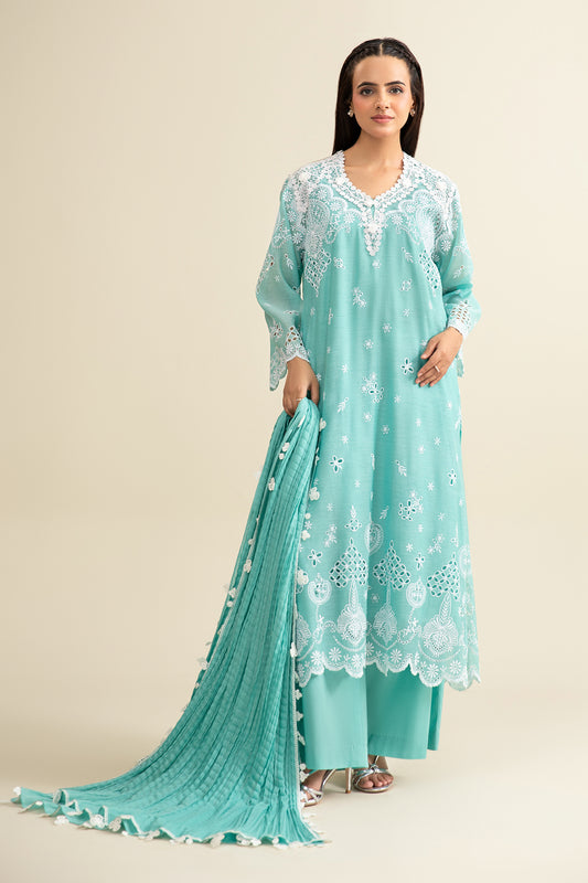 Embroidered Dupatta - MC1825-2