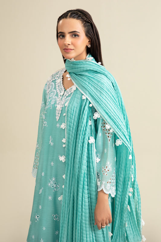 Embroidered Dupatta - MC1825-2