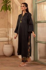 2 Piece - Printed & Embellished Suit - KPW25-P3809