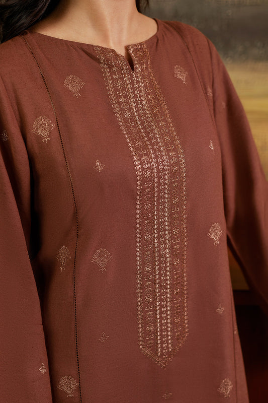 3 Piece - Embroidered Suit - C6378