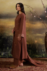 3 Piece - Embroidered Suit - C6378