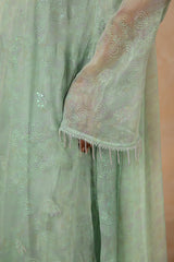 4 Piece - Printed & Embroidered Suit - MC1612-1
