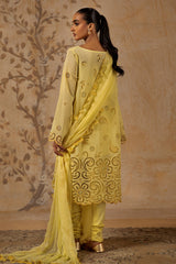 4 Piece - Premium Batiste Embroidered Suit - MC1608-2