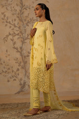4 Piece - Premium Batiste Embroidered Suit - MC1608-2