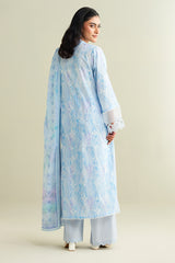 3 Piece - Printed Suit - C6145