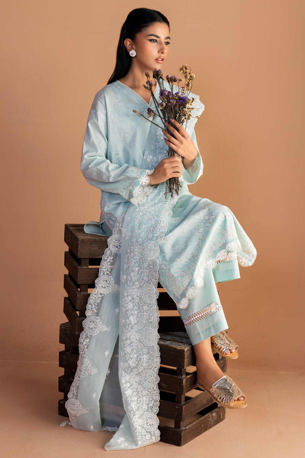 3 Piece Finner Cambric Suit - C5864-2