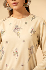 2 Piece - Embroidered Viscose Karandi Suit
