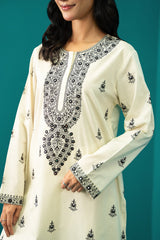 2 Piece- Embroidered Suit-KPA24-P3005-5