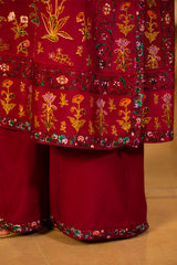 2 Piece  Pk Raw Silk Shirt & Trouser-mcp1412-1