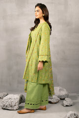 3 Piece - Embroidered Khaddar Suit