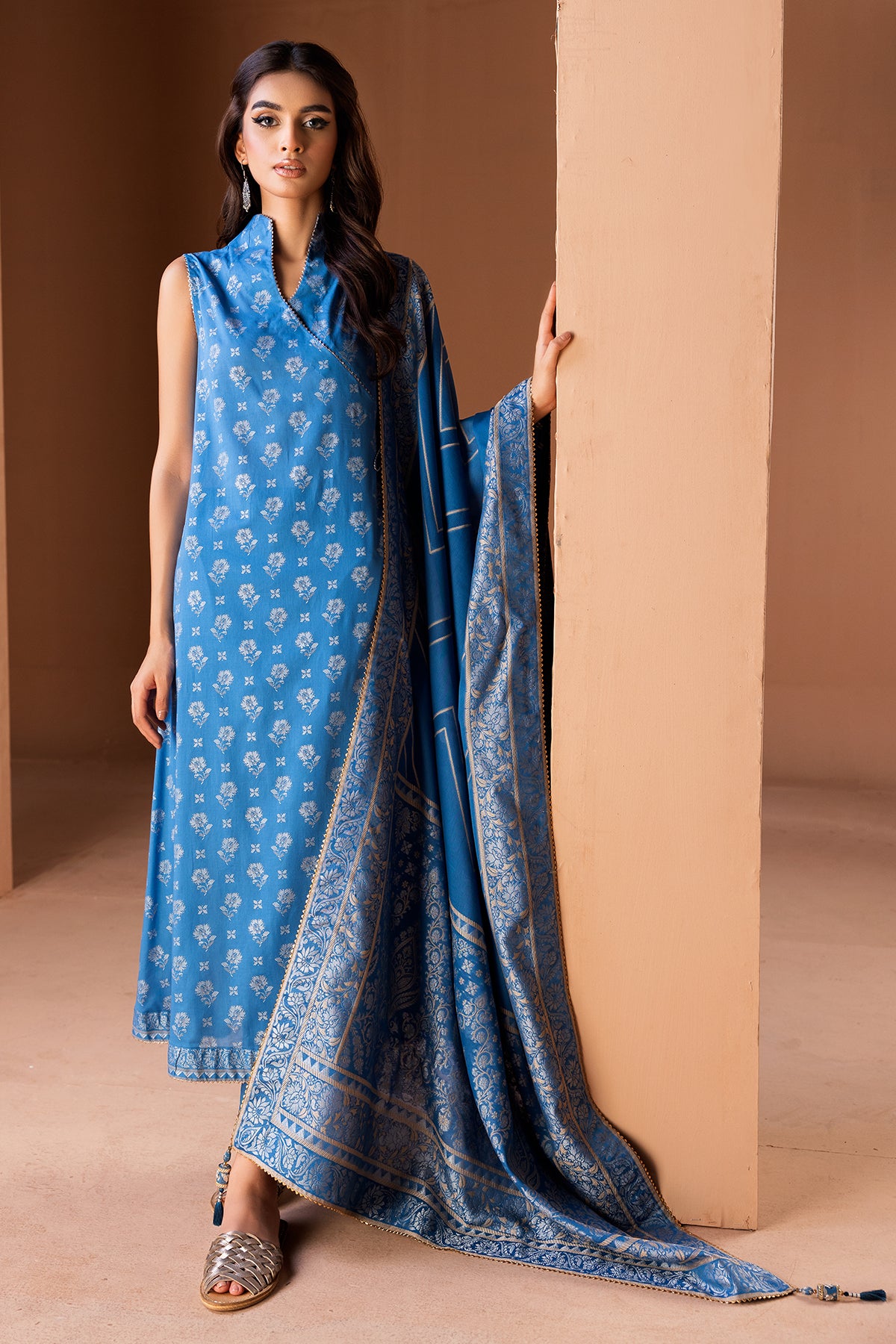 3 Piece Cotton Lawn Suit