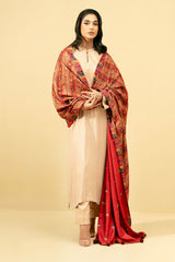 Printed Viscose Wool Dupatta