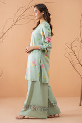 2 Piece - Printed Percale Suit