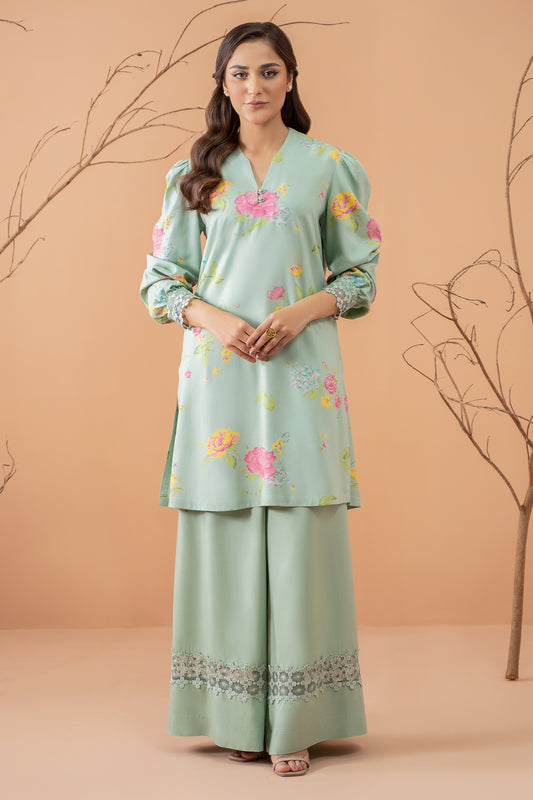 2 Piece - Printed Suit - C6090-1