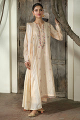 3 Piece -  Embroidered Suit - C6187