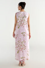 2 Piece - Printed & Embriodered Suit - C6206