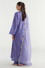3 Piece -  Embroidered Suit - C6224