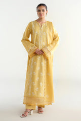 3 Piece -  Embroidered Suit - C6238