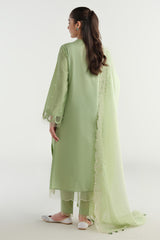 3 Piece - Embroidered Suit - C6243